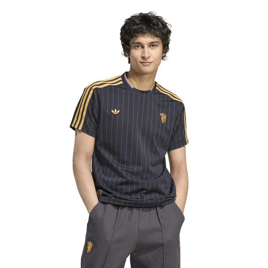 Manchester United T-Shirt Terrace Icons - Black - Men's-SoccerKits Hub | Buy Soccer Jerseys Online